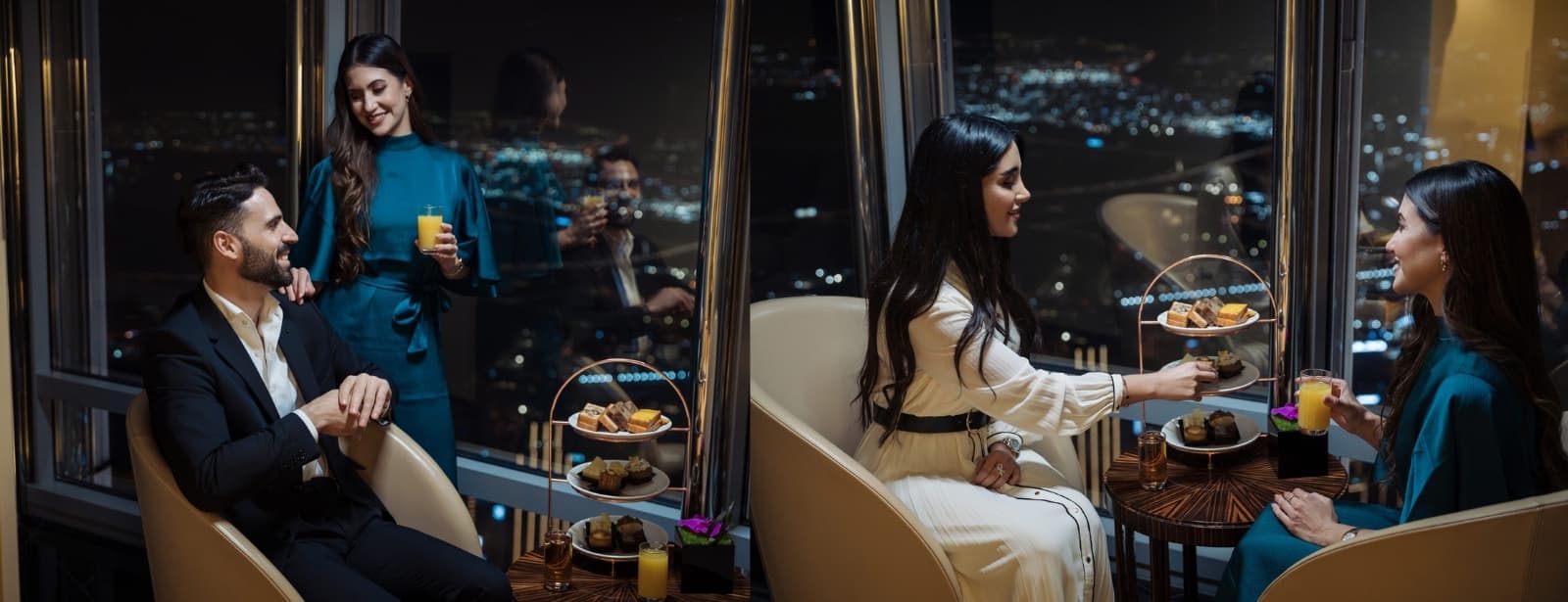 at the top, burj khalifa platinum level 154